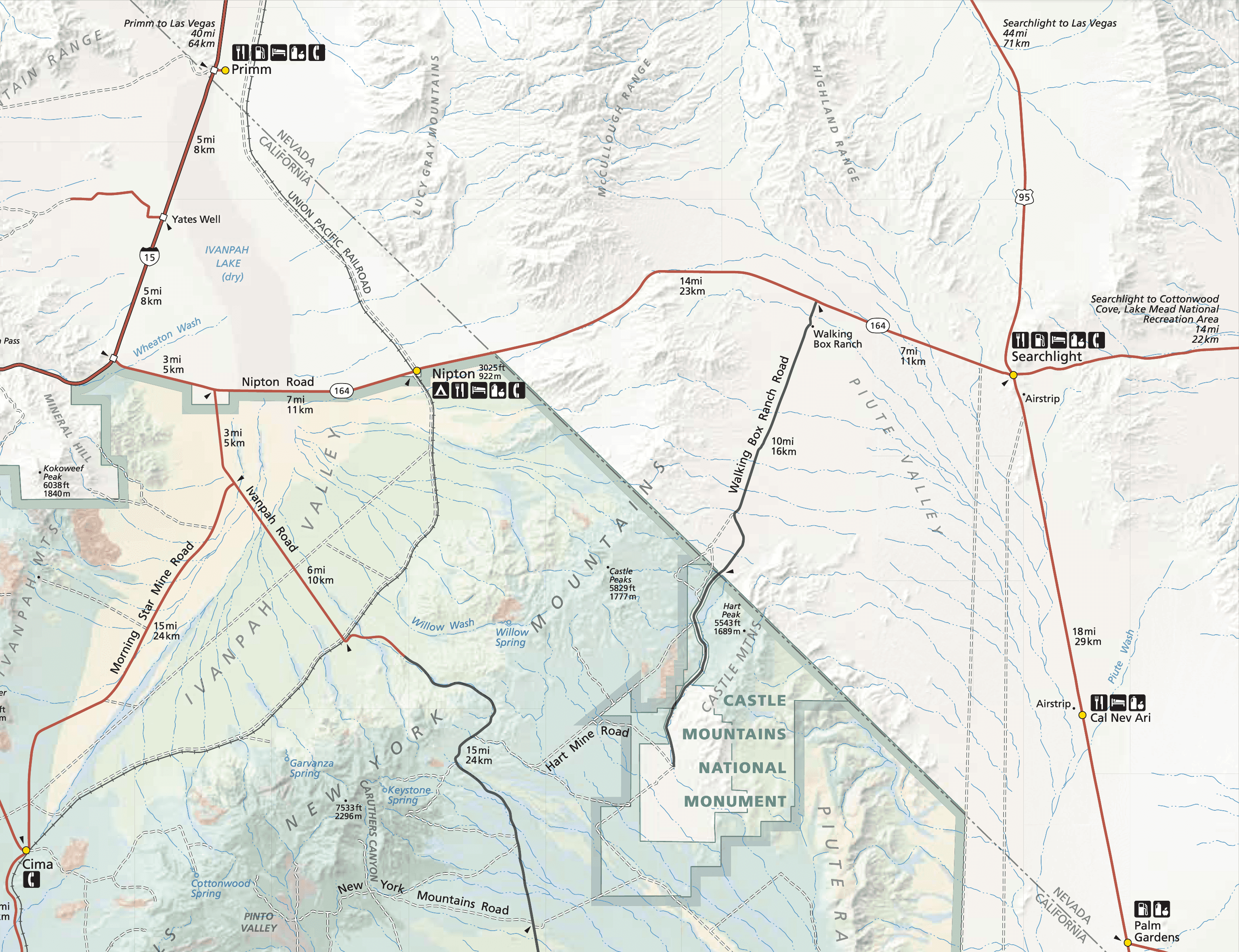 Castle Mountains National Monument