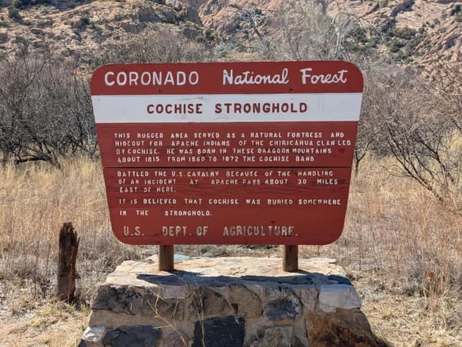 Cochise Stronghold, Arizona - GPS Trail Map, Conditions ...